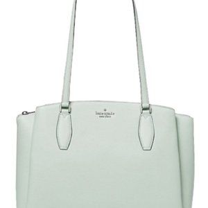 Kate Spade Monet Lg Triple Compartment in Cloud Mist RARE FIND, GORGEOUS COLOR